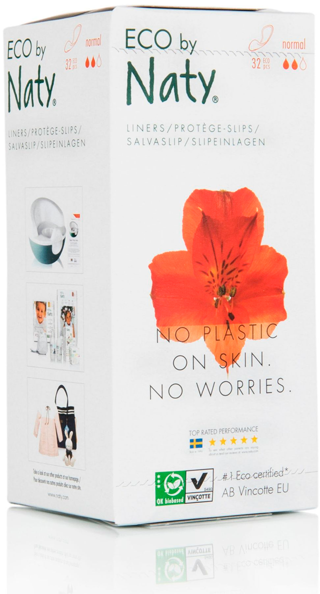 Прокладки женские гигиенические Naty  Normal ежедневные 32 шт