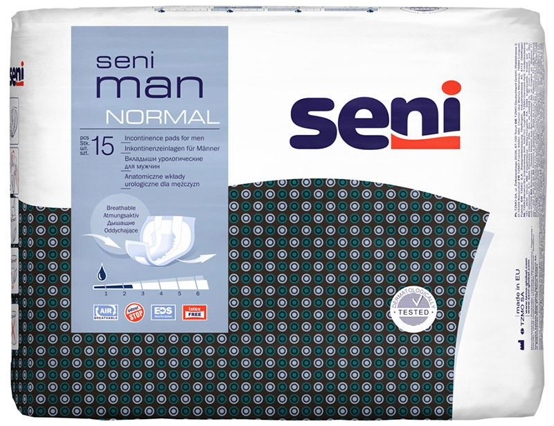 Урологические вкладыши для мужчин Seni Man normal,15 шт