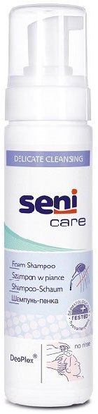Шампунь-пенка Seni Care для мытья волос без воды, 200 мл