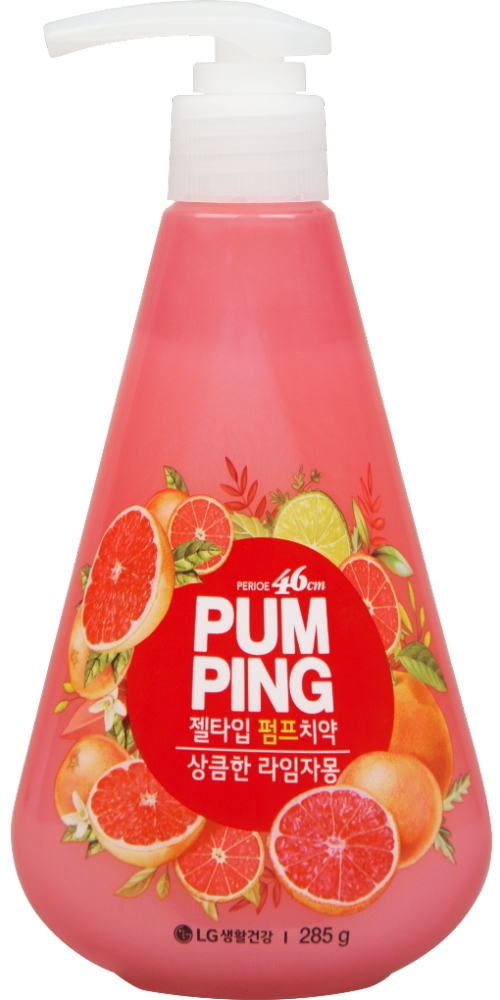 Зубная паста c ароматом лайма и грейпфрута Perioe Lime&amp;Grapefruit Pumping Toothpaste,285 г