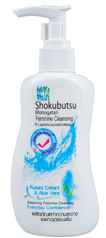 Гель для интимной гигиены Shokubutsu Курара и Алоэ Вера, 150 мл