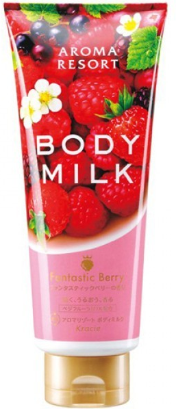 Молочко для тела Kracie Aroma Resort с ароматом ягод, 200 г