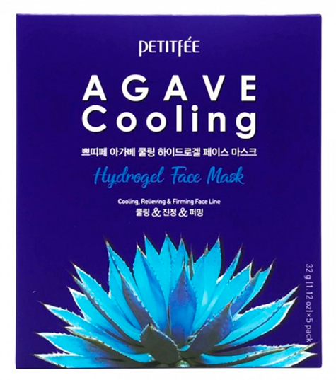 Маска для лица Petitfee гидрогелевая c Агавой, 5 шт