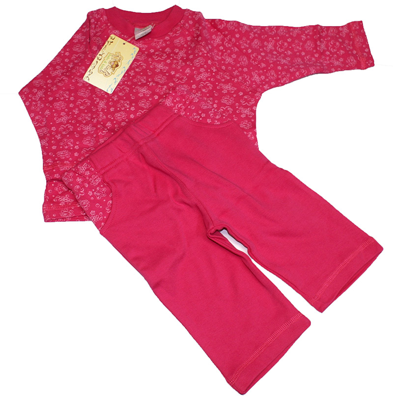 Пижама Папитто для девочки  р. 3-6 мес. арт.11006