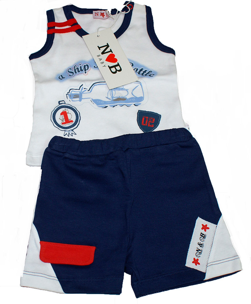 Норман Комплект футболка, шорты р.62 арт.1243