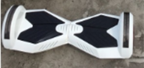 SK-20 Гироцикл SKRUER Double line XL Music style (белый)