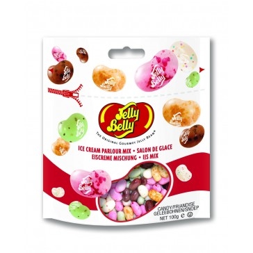 42012 Драже жевательное "Jelly Belly" ассорти мороженое 100г пакет