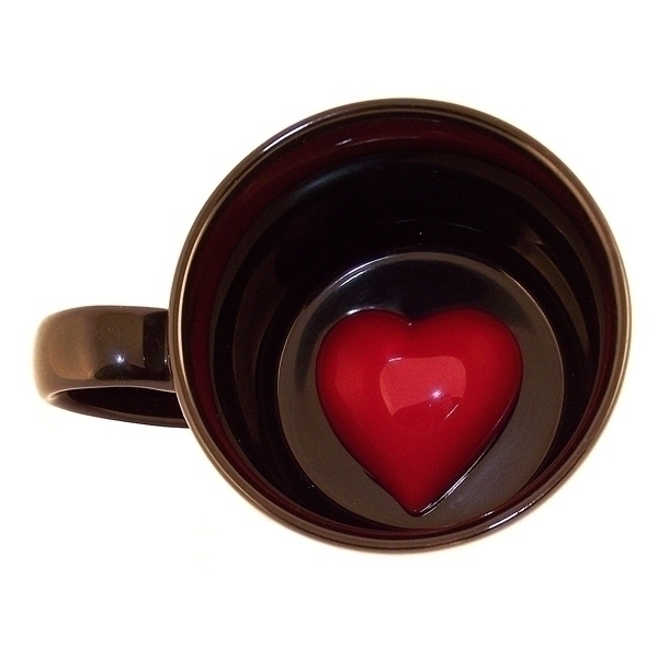 CBS001-023A58-94934 Кружка с Сердцем на дне