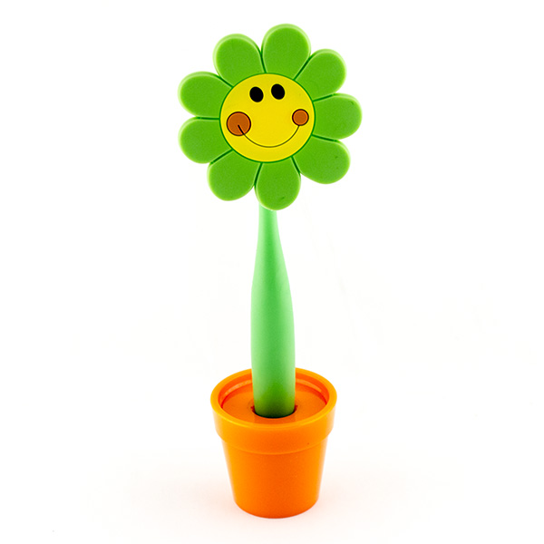 CBS001-001P01-96213 Ручка Цветок (зеленый)