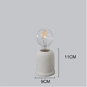 2020G Светильник настольный - Модель 2 - гипс