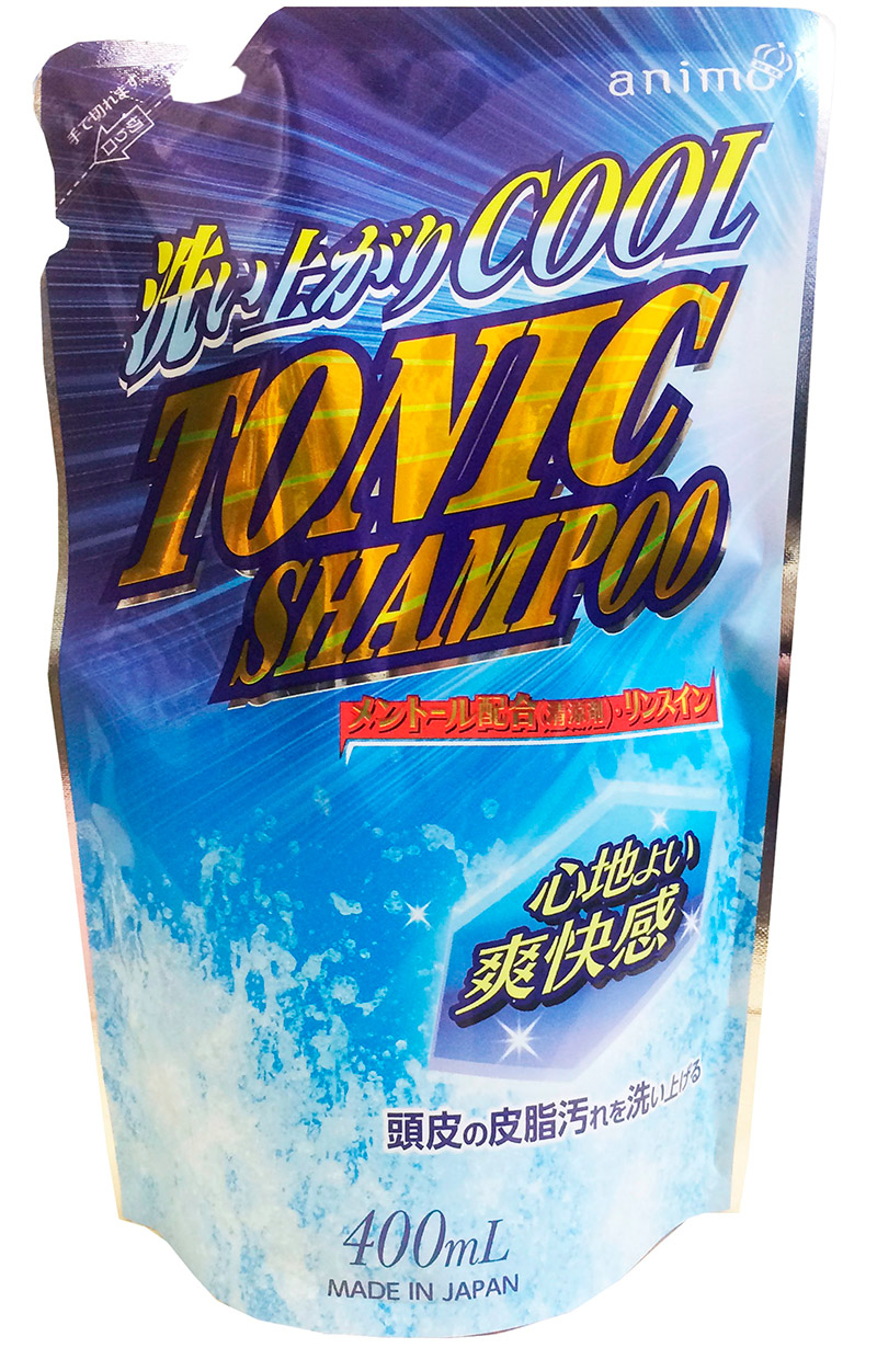 Шампунь 2 в 1 тонизирующий с ментолом Eoria Amino, 400 мл