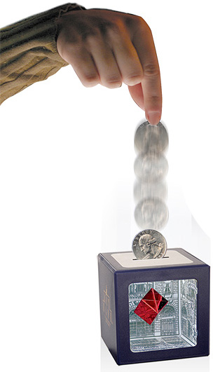 CBS001-005B22-91745 Копилка Исчезающие монеты