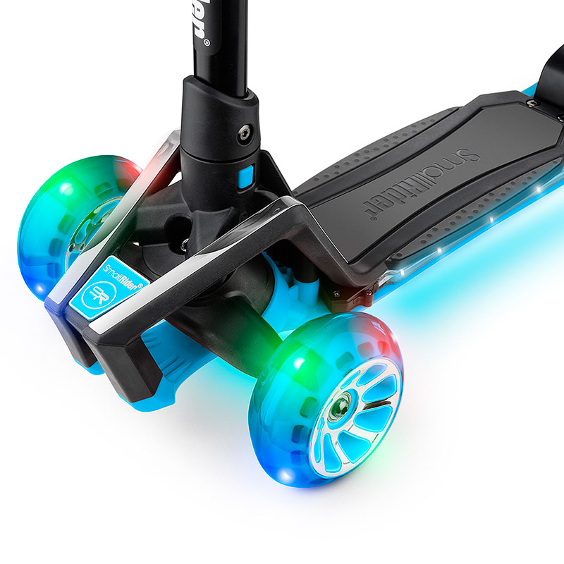 4603734782059 Самокат с ревом мотора Small Rider Premium Pro (синий)