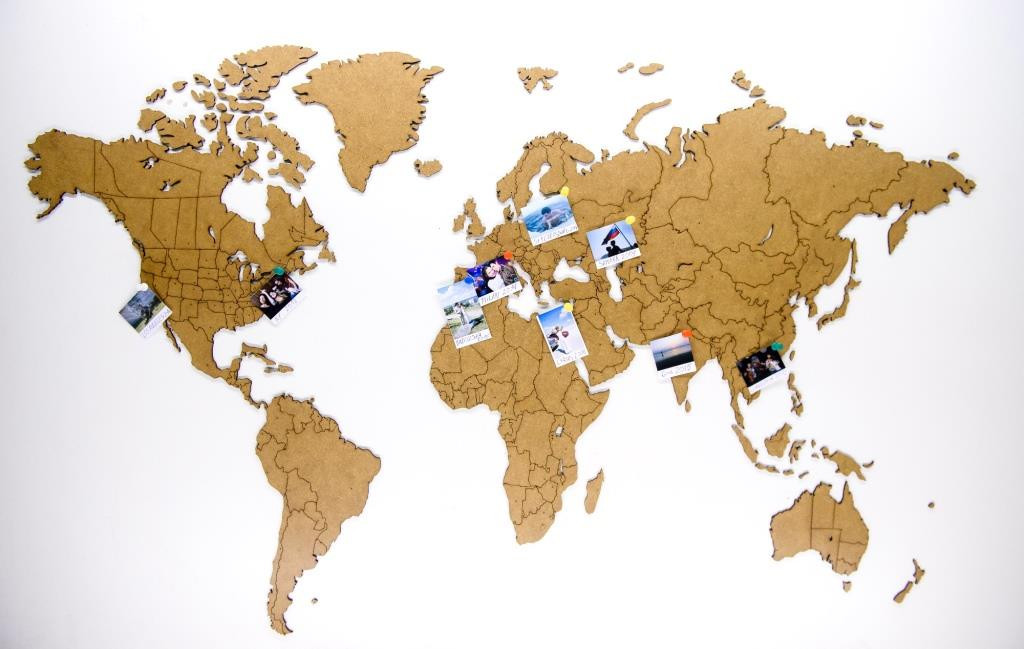 1623 Пазл Карта мира Base 100 см х 60 см