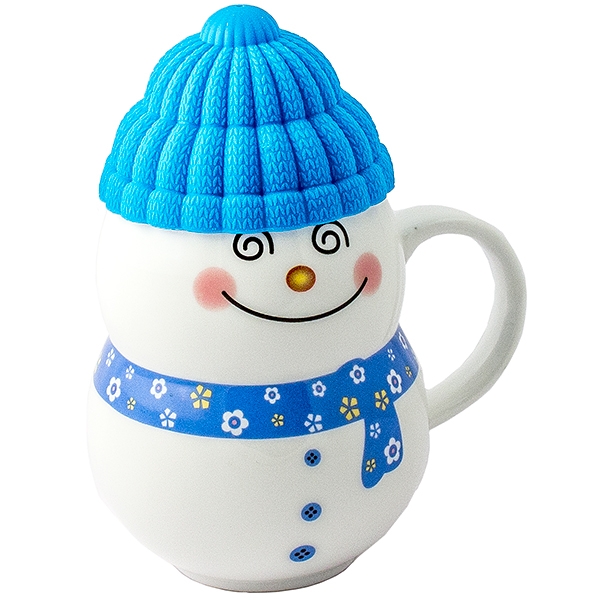 CBS001-023A101 Кружка-снеговик Растопи лёд (цвет в ассортименте) Эврика