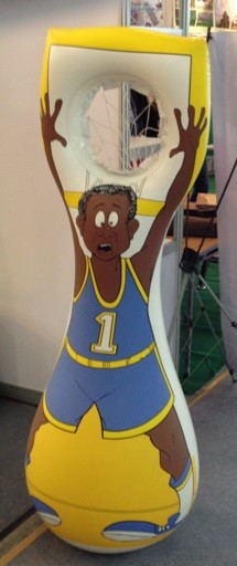 LF2339 Надувной басткебол "АБАМА"