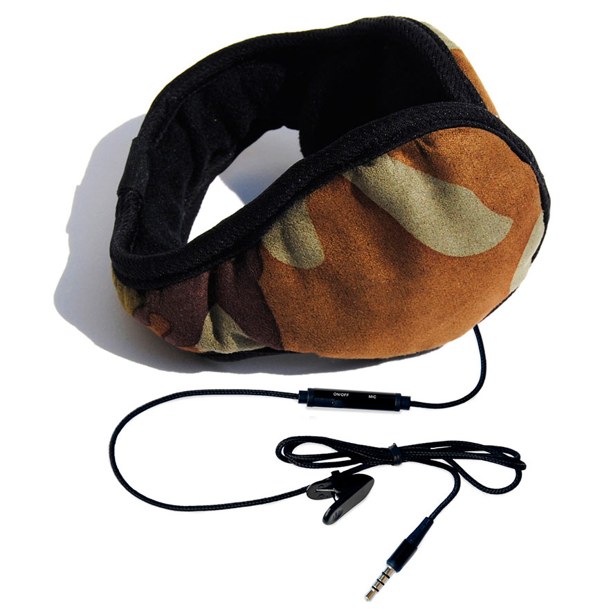 hi-Ear Наушники - гарнитура (камуфляж ,флис)