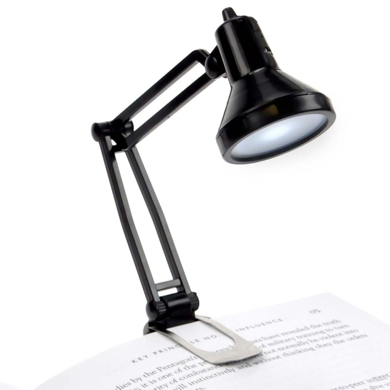 NG6008B Мини-лампа для чтения Tiny Tim (черный)