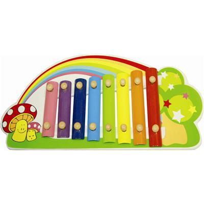 A-089 Ксилофон «Радуга» 35,5*16,5*5,5 см