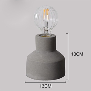 2019B Светильник настольный - Модель 1 - бетон