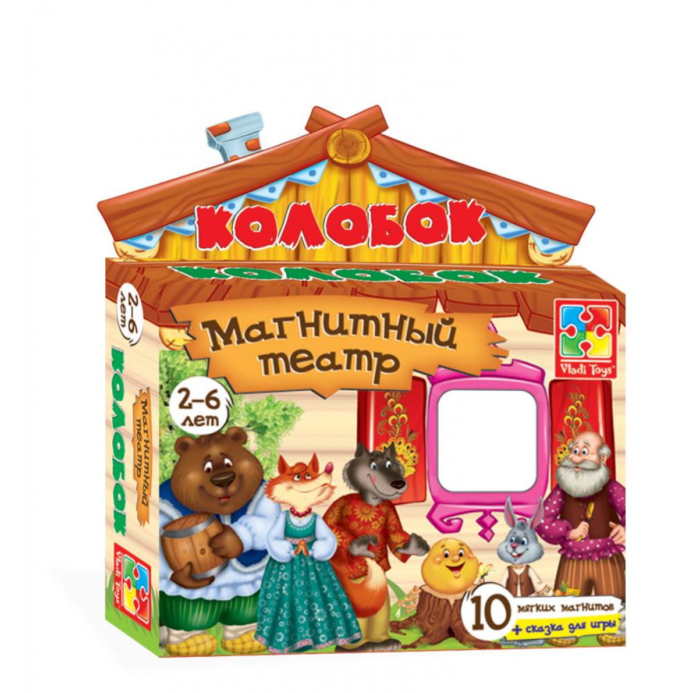 VT3206-09 Магнитный театр "Колобок"