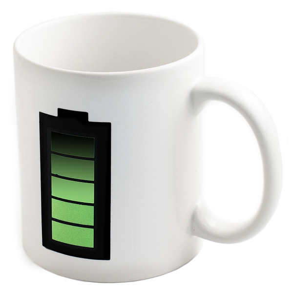 CBS001-023A156 Кружка хамелеон Полная зарядка NEW