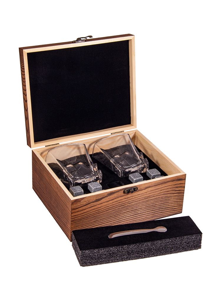 Подарочный набор для виски на две персоны "VIRON"