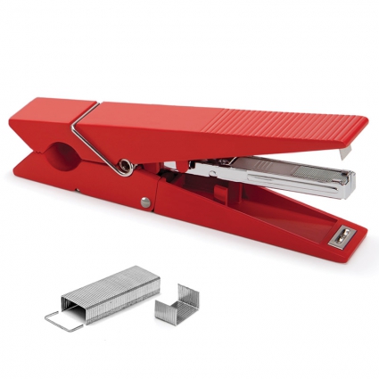 OT789 Степлер Paper peg (красный)