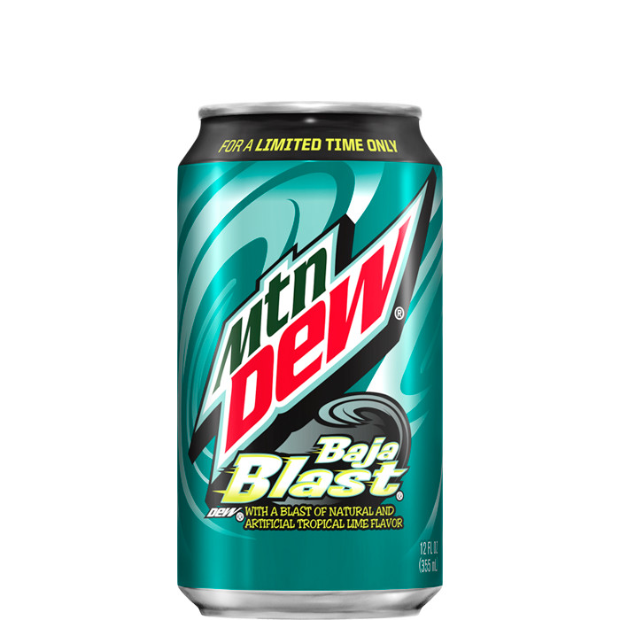 012000130311 Напиток безалкогольный Mountain Dew Baja Blast ( Баджа Бласт )