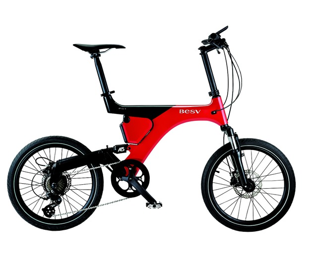 20010B(PS1) Электровелосипед BESV Panter PS1 250 вт (красный)