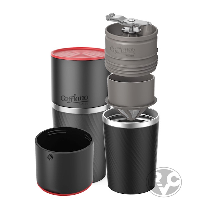 CK-BK Ручная кофеварка all-in-one Cafflano Klassic