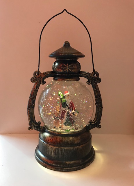 SP-022 Фонарь новогодний со снегом