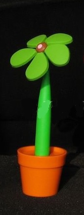 LF19332 Ручка "Цветок" (зеленый)