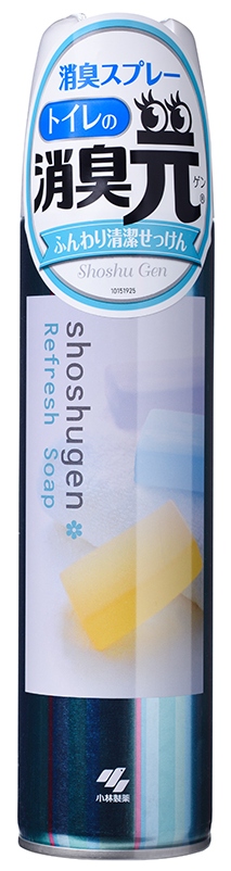 Освежитель-аэрозоль для туалета Kobayashi Shoshugen Spray Аромат шампуня, 280 мл