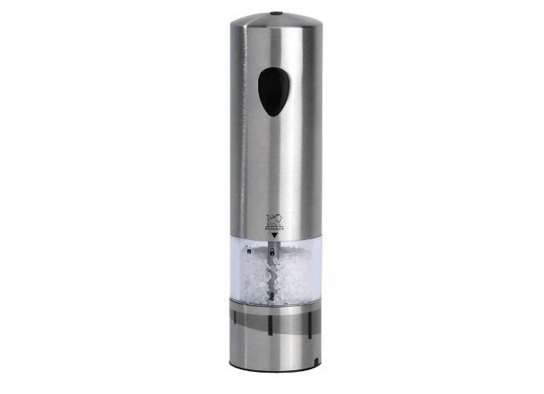 23232 Мельница Elis rechargeable Peugeot для соли, 20 см, нержавеющая сталь матовая на аккумуляторе