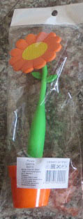 CBS001-001P01-96214 Ручка Ромашка (оранжевый)