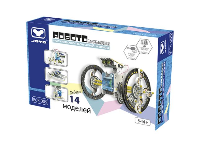 ECK-009 Исследовательский набор "Роботостроение - 14в1"