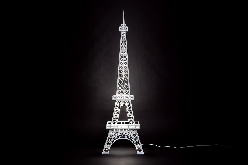 01002wh1 Светильник настольный "Eiffel Tower" (white)