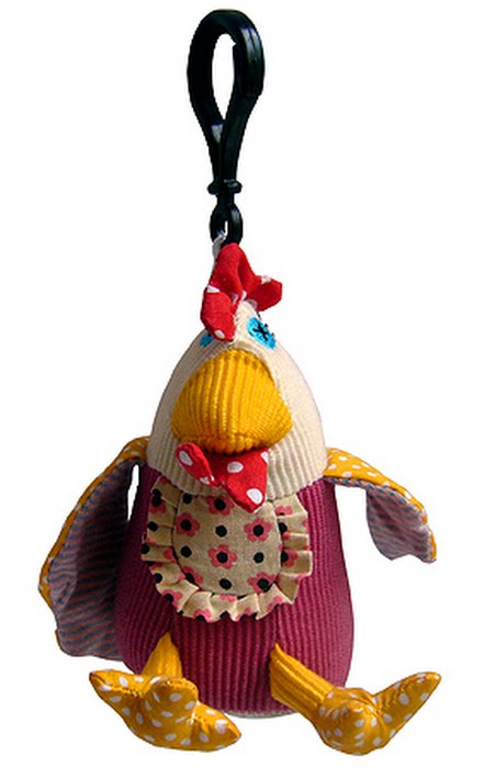 37009 Игрушка Deglingos Курочка Chikos - брелок