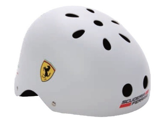 FAH-5-WHITE ЗАЩИТНЫЙ ШЛЕМ FERRARI  (белый)