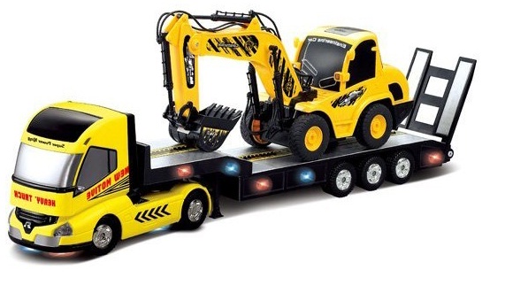 QY0231B Радиоуправляемый грузовик и экскаватор