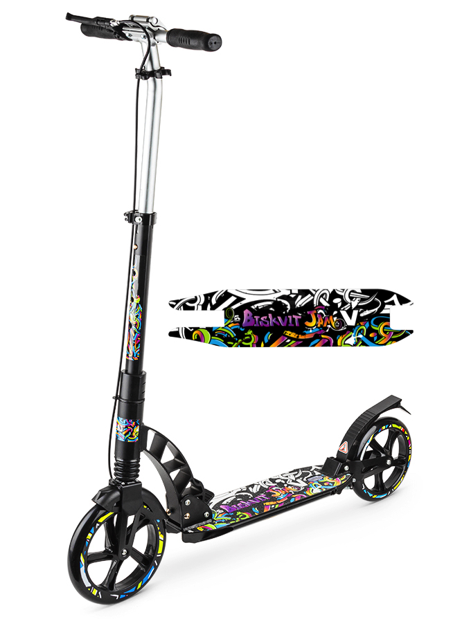 1148420 Самокат "Biskvit Jam V" (Ethnic&amp;Black)