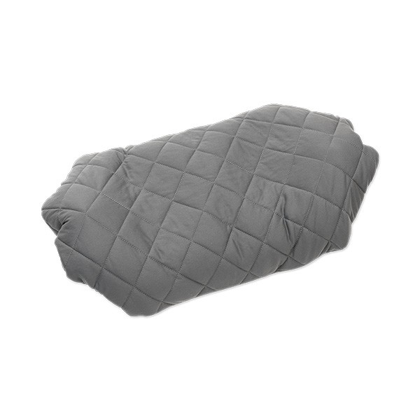 12LPGY01D KLYMIT Надувная подушка Pillow Luxe Grey, серая