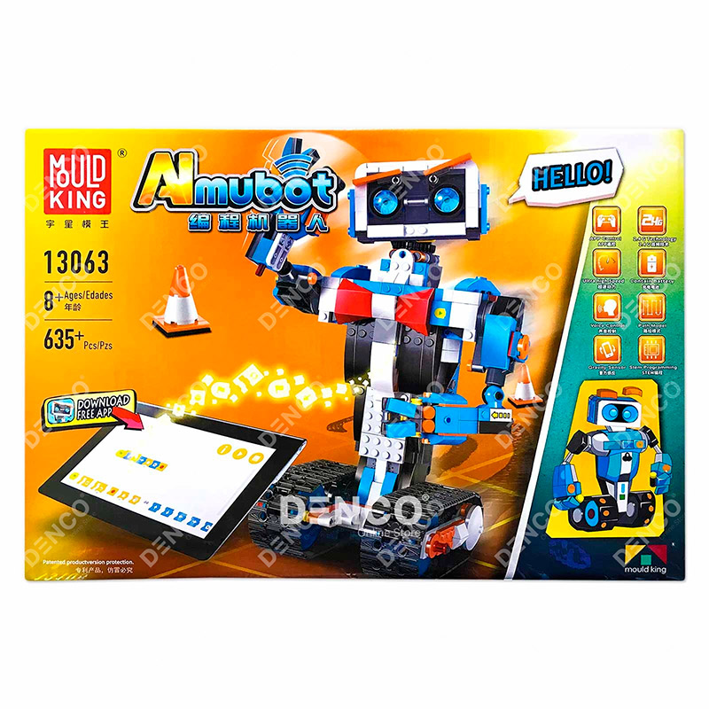 MOULD KING 13063 Конструктор радиоуправляемый Гусеничный Робот