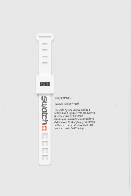 SK PAPERWATCH1 Часы для настоящих художников