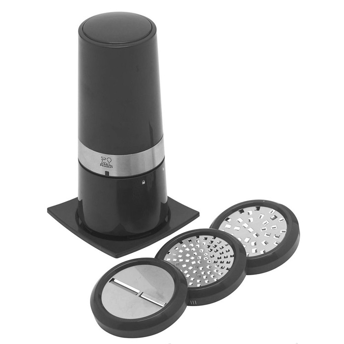 37000 Мельница Annecy Peugeot для сыра 18 см (темно-серый)