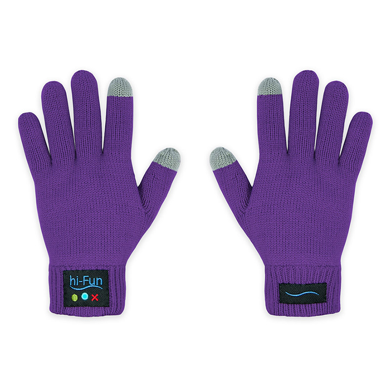 hi-Call vibration Bluetooth-перчатки, женские (фиолетовые)