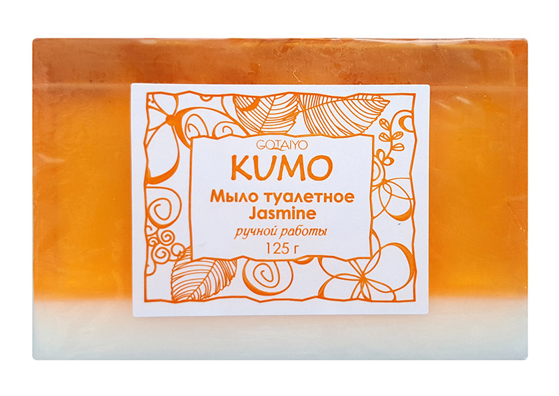 Мыло туалетное ручной работы Kumo Jasmine, 125 г