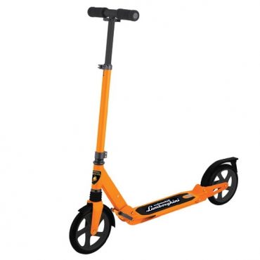 LS1 САМОКАТ LAMBORGHINI С ДВУМЯ АМОРТИЗАТОРАМИ ОРАНЖЕВЫЙ