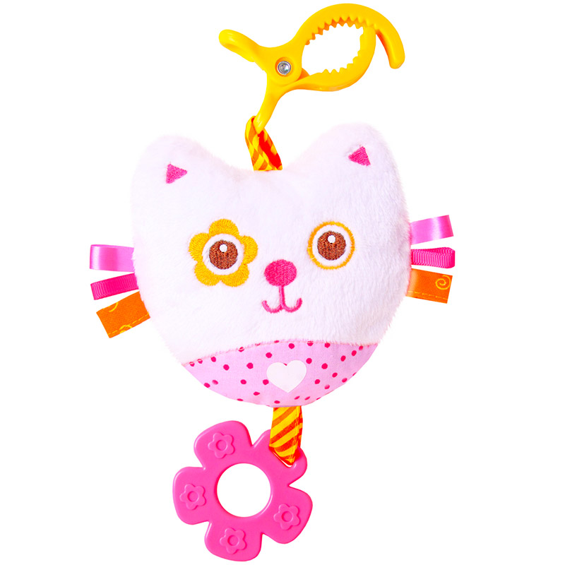 348 Хрустящая подвеска "Котёнок" с прорезывателем